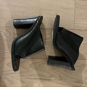 Tibi Open Toe Snack Mules